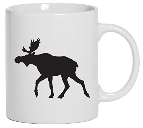 Shirtstreet24, ELCH, Schweden Skandinavien Kaffee Becher mit Motiv bedruckte Tasse Mug Kaffeebecher, Größe: onesize,Weiß von Shirtstreet24 Tassen