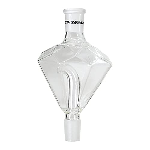 Shisha King® Molassefänger | stabiles Glas mit 18/8 Schliff | für alle gängigen Wasserpfeifen | hält Deine Shisha sauber (Diamond) von Shisha King