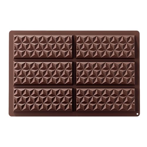 Schokoladenform Silikon Tief Schokoladenform Selber Machen Schokoladentafel Form Extra Tief Silikonform Schokolade Form für Schokolade Praline Süßigkeiten, Antihaft & Wiederverwendbare von Shitafe