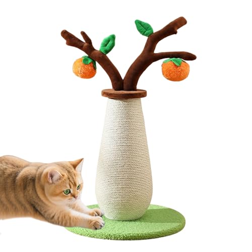 Shitafe Cat Scratching Post - 56 Zentimeter Kätzchen Persimmon Baum,Dekorativer Zur Verhaltensbereicherung Stressabbau Klettern Geistige Stimulation Training von Shitafe
