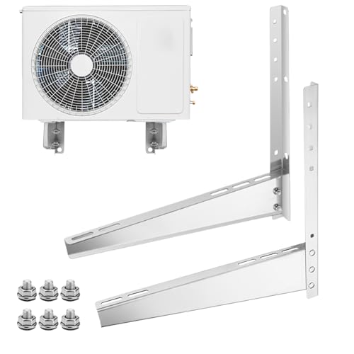 Shitafe Fenster Klimagerät Halterung,Fenster-Klimagerät Tragmontage - Edelstahl Schwerlast & Verstellbar Tragfähig für Wohnbereich Shitafe Fenster Klimagerät Halterung,Fenster-Klimagerät Tragmontage - Edelstahl Schwerlast & Verstellbar Tragfähig für Wohnbereich von Shitafe
