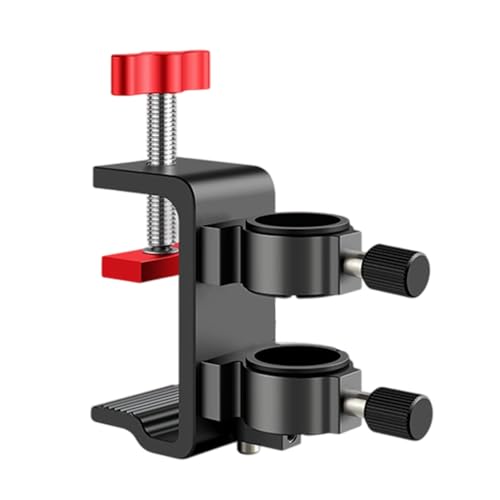 Shitafe Schirmklammer für Stühle - Drehbare Angelstuhlhalterung - Metallhalterung Zubehör für Tisch Garten Terrasse Camping Outdoor Sport von Shitafe