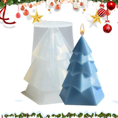 Shitafe Weihnachtsbaum Silikonform, Weihnachtsbaumförmige Deko Silikonform Für Desktop, Dekoration Antihaft Handwerk Werkzeug für Gips Wohnkultur Epoxy Harz Seife Kerzen Shitafe Weihnachtsbaum Silikonform, Weihnachtsbaumförmige Deko Silikonform Für Desktop, Dekoration Antihaft Handwerk Werkzeug für Gips Wohnkultur Epoxy Harz Seife Kerzen von Shitafe