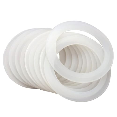 Silikondichtungs-Dichtungsringe 70mm, 10St Wiederverwendbare Silikondichtungen Luftdichte Gummidichtungen Aufbewahrungsdeckel Dichtungsringe, für auslaufsichere Einmachglas Kunststoffdeckel Silikondichtungs-Dichtungsringe 70mm, 10St Wiederverwendbare Silikondichtungen Luftdichte Gummidichtungen Aufbewahrungsdeckel Dichtungsringe, für auslaufsichere Einmachglas Kunststoffdeckel von Shitafe