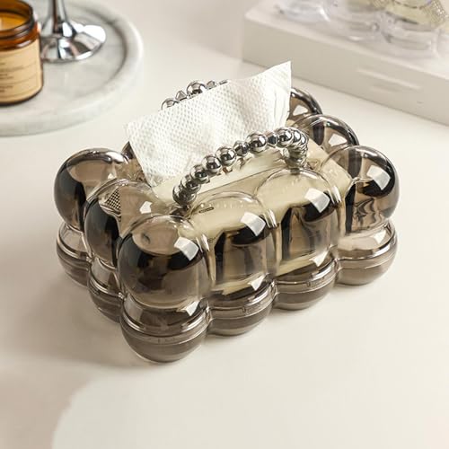 Taschentuchbox Bubble, Zuckerwatte Kosmetiktücher Box, Modernes Design Tücherbox, Kreative Taschentücher Box Niedliche Tissue Box Dekorative Taschentuchspender für Badezimmer, Küche, Schlafzimmer von Shitafe