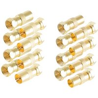 Shiverpeaks BS15-301214 F-Koax-Adapter-Set vergoldet Anschlüsse: F-Stecker, F-Buchse, Koax-Buchse I Shiverpeaks BS15-301214 F-Koax-Adapter-Set vergoldet Anschlüsse: F-Stecker, F-Buchse, Koax-Buchse I von Shiverpeaks