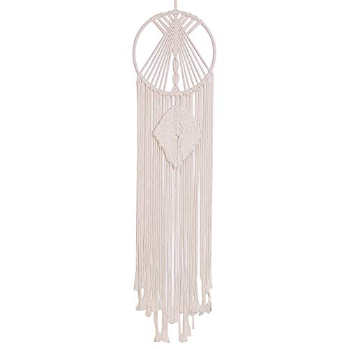 Shiwaki Handmade Dream Catcher Makramee Wandbehang, Baumwolle Dreamcatcher Wandkunst für Vintage Hochzeit Home Decorations, gewebte Tapisserie Dekoration Anh?nger Dekoration Traumf?nger von Shiwaki