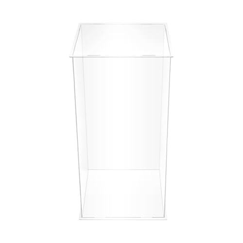30x30x60cm Freistehend Acryl Displayständer Vitrine Acryl Schaukasten Display Stand Klar Vitrinen Aufbewahrung Box Kasten für Blumen Sammlerstücke oder andere Dekorationen in Hochzeit Partys usw von Shiyinge