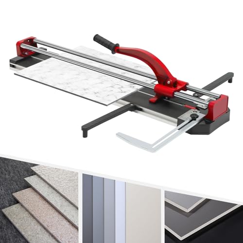 800Mm Manueller Fliesenschneider Profi Handbuch Fliesenschneidmaschine Doppelschienen Mit Halterungen Infrarot Positionierung Werkzeuge FüR PräZisionsschneiden Rot Max Schnittdicke 15Mm 800Mm Manueller Fliesenschneider Profi Handbuch Fliesenschneidmaschine Doppelschienen Mit Halterungen Infrarot Positionierung Werkzeuge FüR PräZisionsschneiden Rot Max Schnittdicke 15Mm von Shiyinge