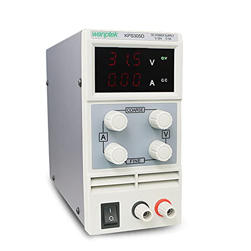 Digital LabornetzgeräT Einstellbar Netzteil Trafo DC Power Supply Labornetzteil Regelbar NetzgeräT Regelbares Schaltnetzteil für Glühbirnenprüfung Alterungsprüfung DYI usw KPS305D 0-5A 0-30V Digital LabornetzgeräT Einstellbar Netzteil Trafo DC Power Supply Labornetzteil Regelbar NetzgeräT Regelbares Schaltnetzteil für Glühbirnenprüfung Alterungsprüfung DYI usw KPS305D 0-5A 0-30V von Shiyinge