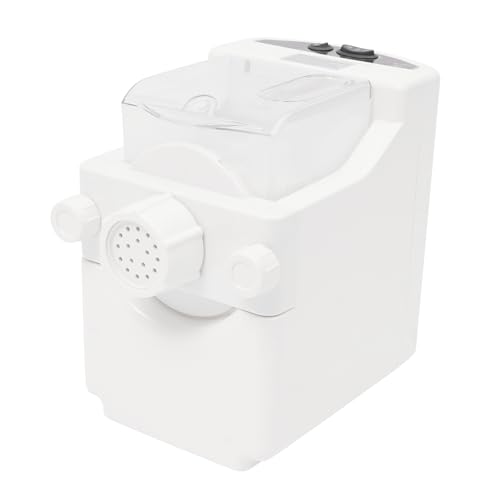 Elektrisch Nudelmaschine Vollautomatisch Pasta Maker Nudelmaschine Spaghetti Pastamaschine mit 9 Formen 180W 220V für Zubereitung von dünnen dicken runden breiten Nudeln Hohlnudeln und Knödelhäuten von Shiyinge