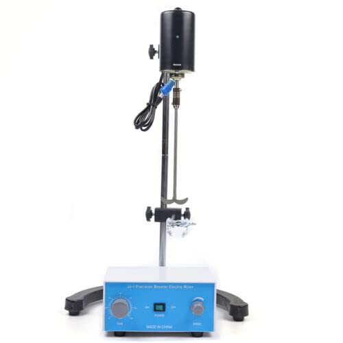 Elektrischer RüHrer Labor RüHrgeräT PräZisionsmischer Overhead Mixer Trommelmischer LaborrüHrer Electric Stirrer Laboratory Precision ÜBerkopfrüHrer Elektrisch PräZision RüHrwerk 200W 220V 3000U/min von Shiyinge
