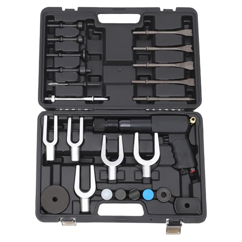 Multifunktion Drucklufthammer Lufthammer Kit Air Hammer Druckluft Meisselhammer Vibro DruckluftmeißEl Druckluftmeiß MeißElhammer Satz Mit Tragetasche für Autoreparaturen Entfernen von Rädern usw von Shiyinge
