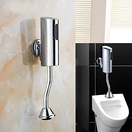 Urinal DruckspüLer Automatik Sensor Armatur Infrarot Wandmontage SpüLer UrinalspüLer Toilette Automatischer Sp Lventil Larmatur Drucksp Ler für Toiletten an öffentlichen Orten (14.4 * 10.5 * 6.9cm) von Shiyinge