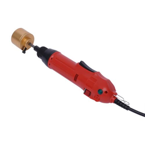 VerschließMaschine Handheld Screw Capper Bottle Capping Elektrische FlaschenverschließEr Schraubwerkzeug Electric Machine Cap Sealer Sealing Flasche Schraubverschluss VerschließEr 10~30mm (Rot) von Shiyinge