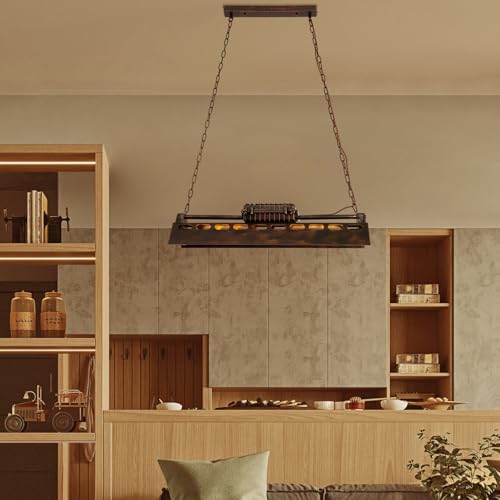 Vintage Retro Pendelleuchte Industrial Eisen Deckenleuchte Esszimmer HäNgelampe Design Pendel Decken Lampe Wohn Zimmer HäNge Leuchte für Wohnzimmer Schlafzimmer Restaurants Dachböden Bars usw Vintage Retro Pendelleuchte Industrial Eisen Deckenleuchte Esszimmer HäNgelampe Design Pendel Decken Lampe Wohn Zimmer HäNge Leuchte für Wohnzimmer Schlafzimmer Restaurants Dachböden Bars usw von Shiyinge