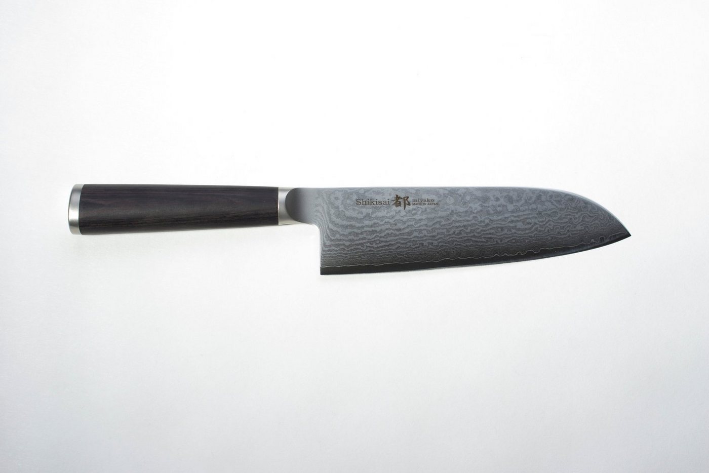 Shizu Hamono Japan Damastmesser Santoku Messer 16,5 cm Profi Kochmesser von Shizu Hamono Japan