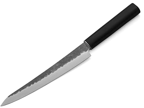 YANAGI-BA-MESSER YAMATO. Original japanische Koch-Messer Yanagiba. Klingen-Länge 20cm, handgeschmiedet, 3 Lagen. von Shizu Hamono