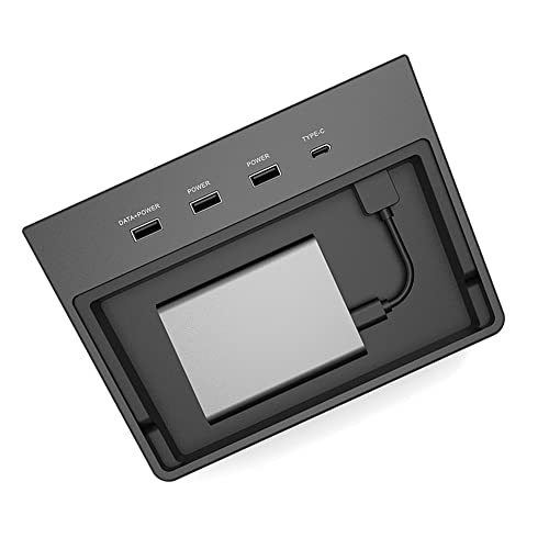 Shkalacar Multi USB Hub Hub Expansion 6 In 1 Ports Compatible with Model 3 Fitment Storage Device for Hidding Storage Shkalacar Multi USB Hub Hub Expansion 6 In 1 Ports Compatible with Model 3 Fitment Storage Device for Hidding Storage von Shkalacar