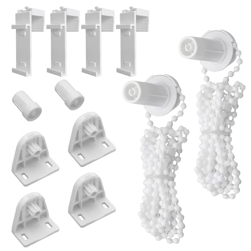 ShnminEU 2 Set Klemmträger Halterung Set inkl. 17mm für Klemmfix Rollo Doppelrollo DuoRollo ohne Bohren für Rollos Montage Seitenzugrollo Doppelrollo Thermorollo Ersatzteile ShnminEU 2 Set Klemmträger Halterung Set inkl. 17mm für Klemmfix Rollo Doppelrollo DuoRollo ohne Bohren für Rollos Montage Seitenzugrollo Doppelrollo Thermorollo Ersatzteile von ShnminEU