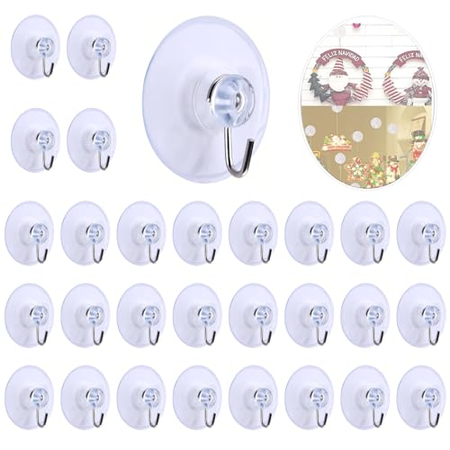 ShnminEU 40 Stück Saugnapf mit Haken Ø 40mm saugnäpfe mit haken Ohne Bohren Küche mit Saughaken Extra Stark für Weihnachten Geburtstag Partys und Hochzeit ShnminEU 40 Stück Saugnapf mit Haken Ø 40mm saugnäpfe mit haken Ohne Bohren Küche mit Saughaken Extra Stark für Weihnachten Geburtstag Partys und Hochzeit von ShnminEU