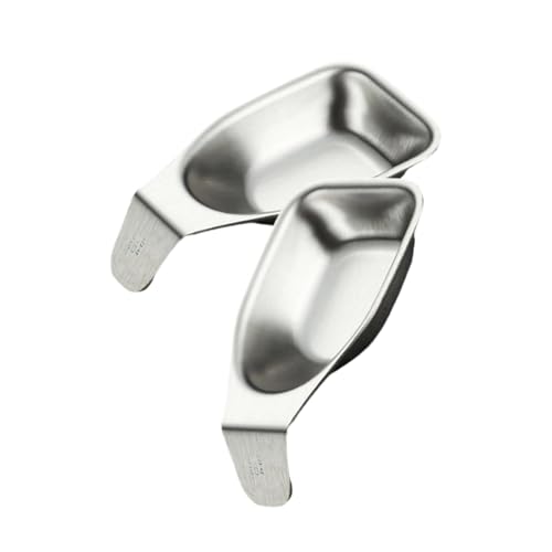 2 Stück Edelstahl Gewürzschalen Miniatur Saucenschalen für Küche Esszimmer Outdoor Rostfrei Vorspeisenteller Outdoor BBQ Dip Schalen Set 2 Stück Edelstahl Gewürzschalen Miniatur Saucenschalen für Küche Esszimmer Outdoor Rostfrei Vorspeisenteller Outdoor BBQ Dip Schalen Set von Shntig