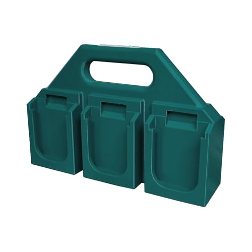 Praktische 18-V-Batteriehalter, stabiles Gestell für 4/6 Zellen, sicheres, platzsparendes Design, Ionen-Batterie-Rack von Shntig