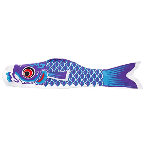 Shntig 70 cm Nobori Karpfen Windsocken Koinobori Bunte Fischflagge Hängende Wanddekoration von Shntig