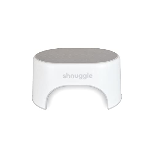 Shnuggle Stabiler Tritthocker | Hilft Kleinkindern im Badezimmer | Anti-Rutsch-Toiletten-Trittstufe in Weiß und Grau für Kinder | Mehrzweck-Schritt für Kleinkinder Töpfchentraining Shnuggle Stabiler Tritthocker | Hilft Kleinkindern im Badezimmer | Anti-Rutsch-Toiletten-Trittstufe in Weiß und Grau für Kinder | Mehrzweck-Schritt für Kleinkinder Töpfchentraining von Shnuggle