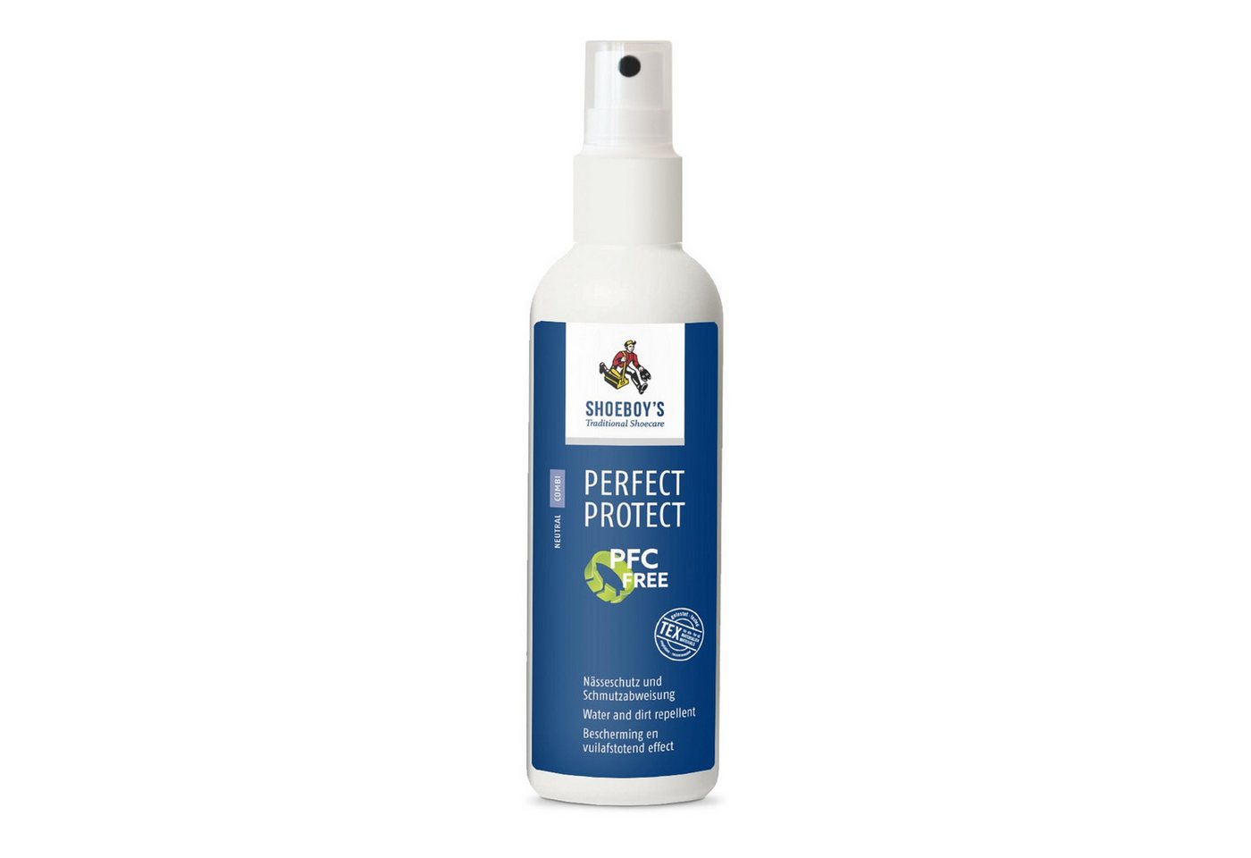Shoeboys PERFECT PROTECT 200ML - Hochwirksam, wasserbasiert und ohne PFC Imprägnierspray Shoeboys PERFECT PROTECT 200ML - Hochwirksam, wasserbasiert und ohne PFC Imprägnierspray von Shoeboys