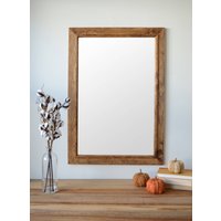Holzspiegel Mit Eingelassener Zierleiste - Wandspiegel Großer von ShoebridgeAndCo