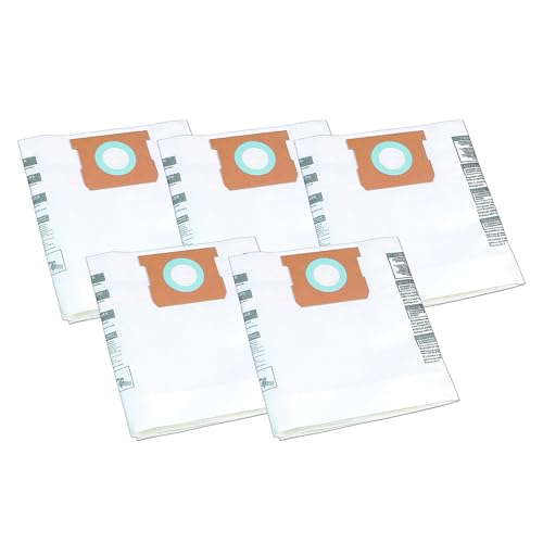 Shop-Vac 9066366 General Filtration Einweg-Staubsaugerbeutel, passend für 15-22 Gallonen-Tanks, Weiß, 5 Stück Shop-Vac 9066366 General Filtration Einweg-Staubsaugerbeutel, passend für 15-22 Gallonen-Tanks, Weiß, 5 Stück von Shop-Vac