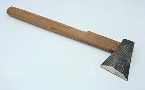 Shop of Wonder Axt, Universalaxt, Beil von Hand geschmiedet mit Holz-Stiehl (Gartenaxt 42 cm – 800 gr.) von Shop of Wonder