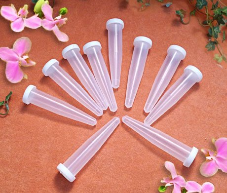 100 Stück Orchideenröhrchen 16ml Blumenröhrchen von Shop