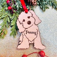 Cavapoo Mini Goldendoodle Labradoodle Weihnachtsanhänger - Personalisiertes Haustier Geschenk Für Hundeliebhaber Erinnerungsgeschenk Welpe Erstes Cavapoo Mini Goldendoodle Labradoodle Weihnachtsanhänger - Personalisiertes Haustier Geschenk Für Hundeliebhaber Erinnerungsgeschenk Welpe Erstes von Shop231Designs