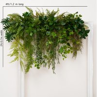 4 Ft Lush Mix Greenery Girlande, Kostenloser Versand von ShopBloomsArt