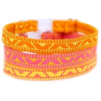 Katzenhalsband Aus Filz - Neon Collection Bestickt Verstellbar Optionaler Id Tag von ShopDogShopCat