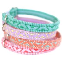 Filz Katzenhalsband - Pastell Kollektion Bestickt Einstellbar Optional Mit Id-Marke Filz Katzenhalsband - Pastell Kollektion Bestickt Einstellbar Optional Mit Id-Marke von ShopRicRacGoods