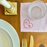 stoffserviette Bestickt Mit Spitze, Hochzeitsgeschenk stoffserviette Bestickt Mit Spitze, Hochzeitsgeschenk von ShopElysianFields