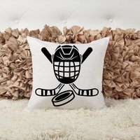 Hockey, Sport, Akzentkissen, Individuelles Wohndekor, Eissport von ShopHarlowBoutique