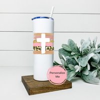 Kreuz Becher, Religiöser Geschenk Für Sie, Ihn, Aquarell von ShopHarlowBoutique