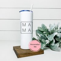 Mama Becher, Geschenk Für Sie, Personalisiert, Erziehung, Geschenk von ShopHarlowBoutique