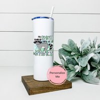 Mein Geisttier Hat Tollwutbecher, Waschbär, Geschenk Für Sie, Knebelgeschenk, Lustig, Personalisiert, Elternschaft, Mutter, Leopard Mein Geisttier Hat Tollwutbecher, Waschbär, Geschenk Für Sie, Knebelgeschenk, Lustig, Personalisiert, Elternschaft, Mutter, Leopard von ShopHarlowBoutique