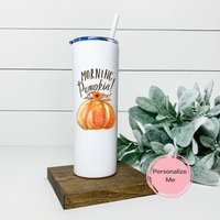 Morgenkürbis Becher, 20 Unzen, Kürbis, Vintage, Herbst Dekor, Kollektion, Personalisiert Morgenkürbis Becher, 20 Unzen, Kürbis, Vintage, Herbst Dekor, Kollektion, Personalisiert von ShopHarlowBoutique