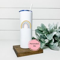 Regenbogen Becher, Geschenk Für Sie, Ihn, Personalisiert, 48 von ShopHarlowBoutique