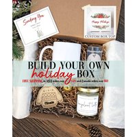 Bauen Sie Ihre Eigene Weihnachtsbox | Personalisierte Weihnachtsgeschenkbox, Weihnachtsgeschenkidee, Weihnachtsgeschenkbox-Set, Weihnachtsgeschenk von ShopInkpot