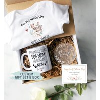 Benutzerdefinierte Erste Geschenkbox Zum Muttertag | Befördert Von Hundemama, Neue Mutter Geschenk, Zeit Tasse, Glückliche Tasse von ShopInkpot