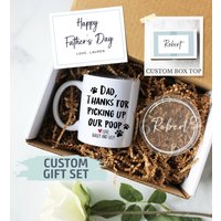 Personalisierte Geschenkbox Zum Vatertag | Lustiges Geschenk Für Papa, Lustige Vatertags-Geschenkidee, Papa-Becher, Hund Papa von ShopInkpot