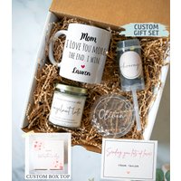 Personalisierte Valentinstag Geschenkbox | Galentines Day Care Paket, Für Mama, Geschenk Beste Freundin, Frauen von ShopInkpot