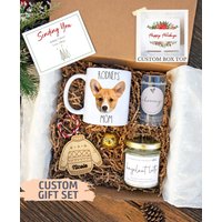 Personalisierte Weihnachtsgeschenkbox Für Hundemama | Weihnachtsgeschenkidee, Weihnachtsgeschenkbox-Set, Urlaubsgeschenk Hundemama, Frauen von ShopInkpot